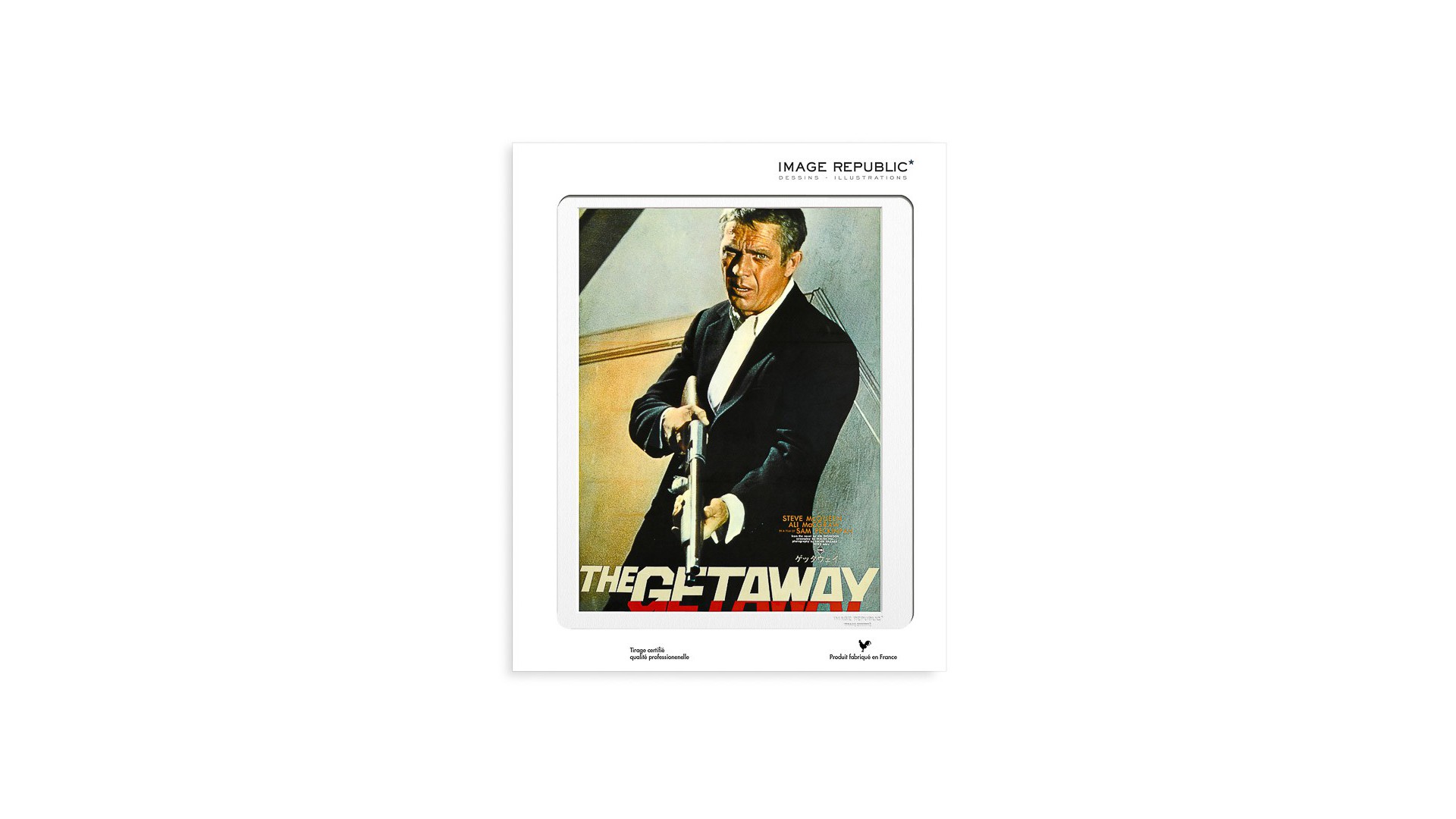 Affiche Image Republic "Mcqueen Getaway" La Galerie