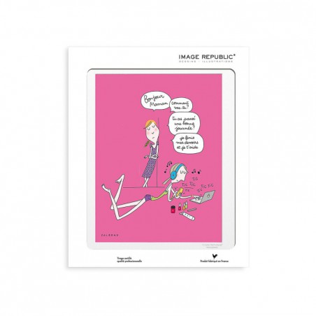 Affiche Image Republic "Bonjour maman" Soledad