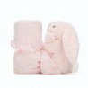 Doudou "bashful pink bunny" Jellycat