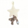Étoile musicale "bashful beige bunny" Jellycat