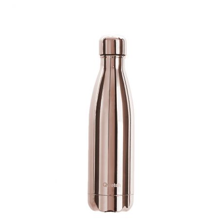 Bouteille isotherme "Metallic rose gold"