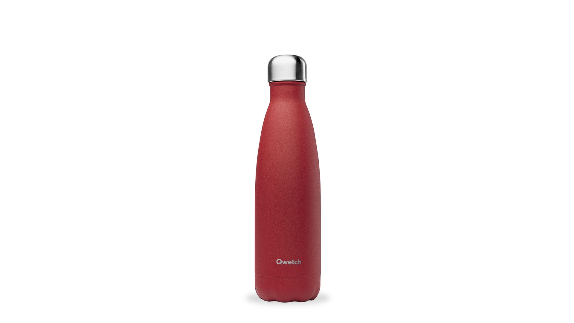 Bouteille isotherme "Granite" rouge