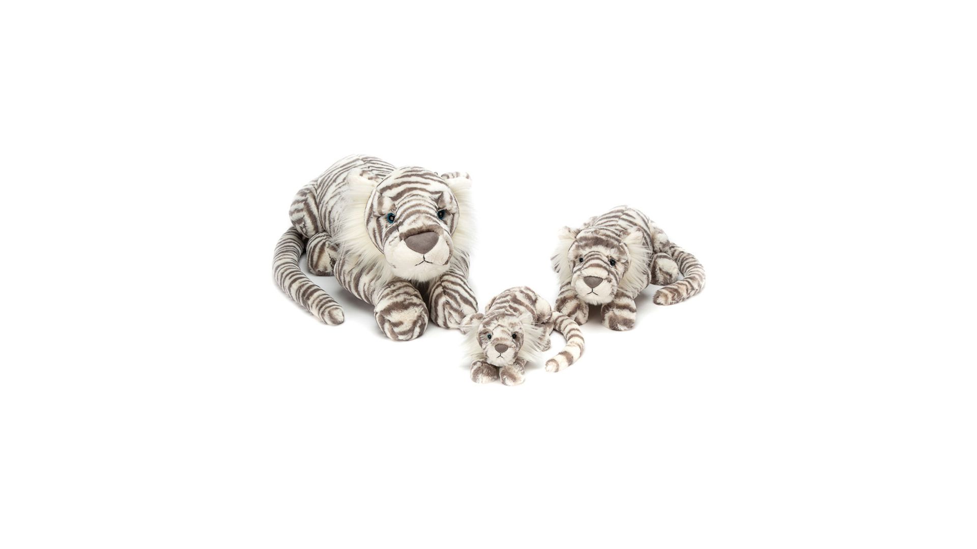 Peluche "Sacha Snow Tiger"