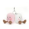 Peluche "Amuseable Pair of Marshmallows Bag Charm"