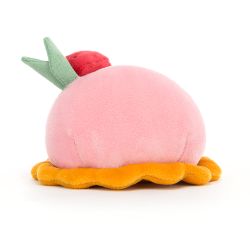 Peluche "Pretty Dome Framboise"