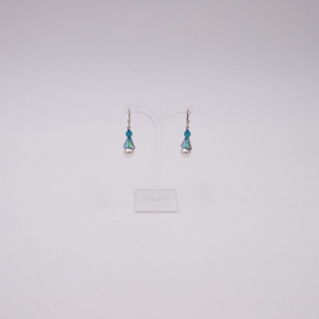 boucles d'oreilles "cœur de lion" 01