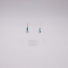 boucles d'oreilles "cœur de lion" 01