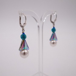 boucles d'oreilles "cœur de lion" 01