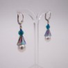 boucles d'oreilles "cœur de lion" 01