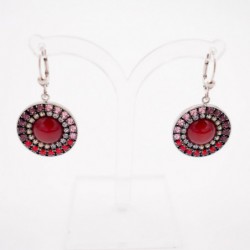 boucles d'oreilles "cœur de lion" 03