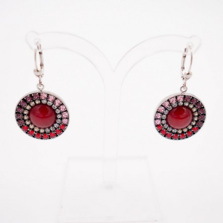 boucles d'oreilles "cœur de lion" 03