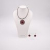 boucles d'oreilles "cœur de lion" 03