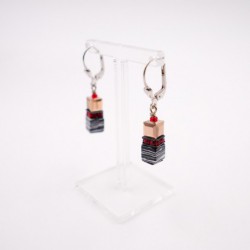boucles d'oreilles "cœur de lion" 09