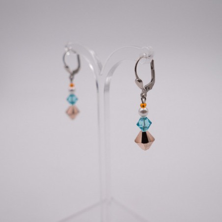 boucles d'oreilles "cœur de lion" 12