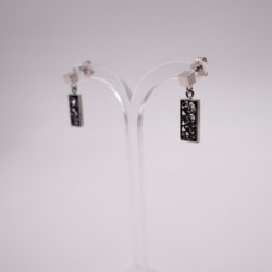 boucles d'oreilles "cœur de lion" 13