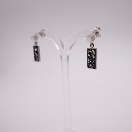boucles d'oreilles "cœur de lion" 13