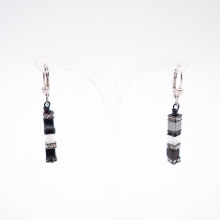 boucles d'oreilles "cœur de lion" 16
