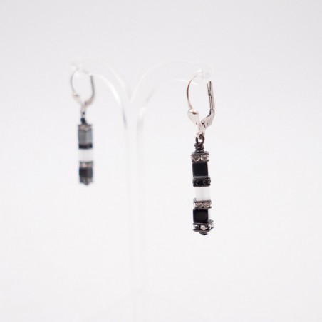 boucles d'oreilles "cœur de lion" 16