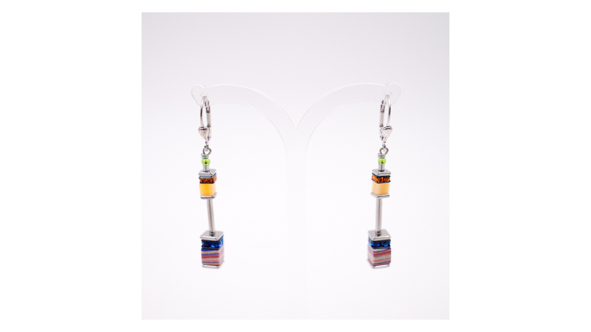 boucles d'oreilles "cœur de lion" 17