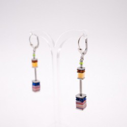 boucles d'oreilles "cœur de lion" 17