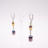 boucles d'oreilles "cœur de lion" 17