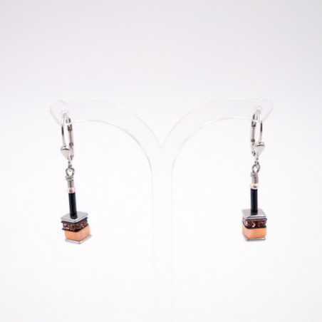 boucles d'oreilles "cœur de lion" 20