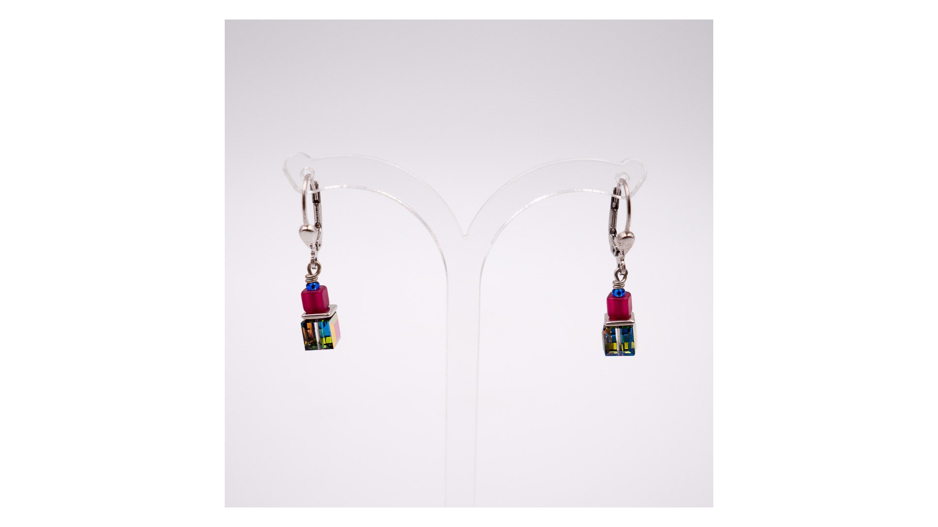 boucles d'oreilles "cœur de lion" 23