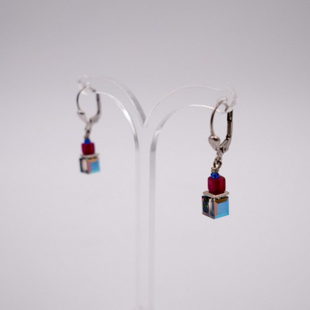 boucles d'oreilles "cœur de lion" 23