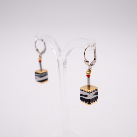 boucles d'oreilles "cœur de lion" 24