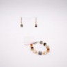 boucles d'oreilles "cœur de lion" 24