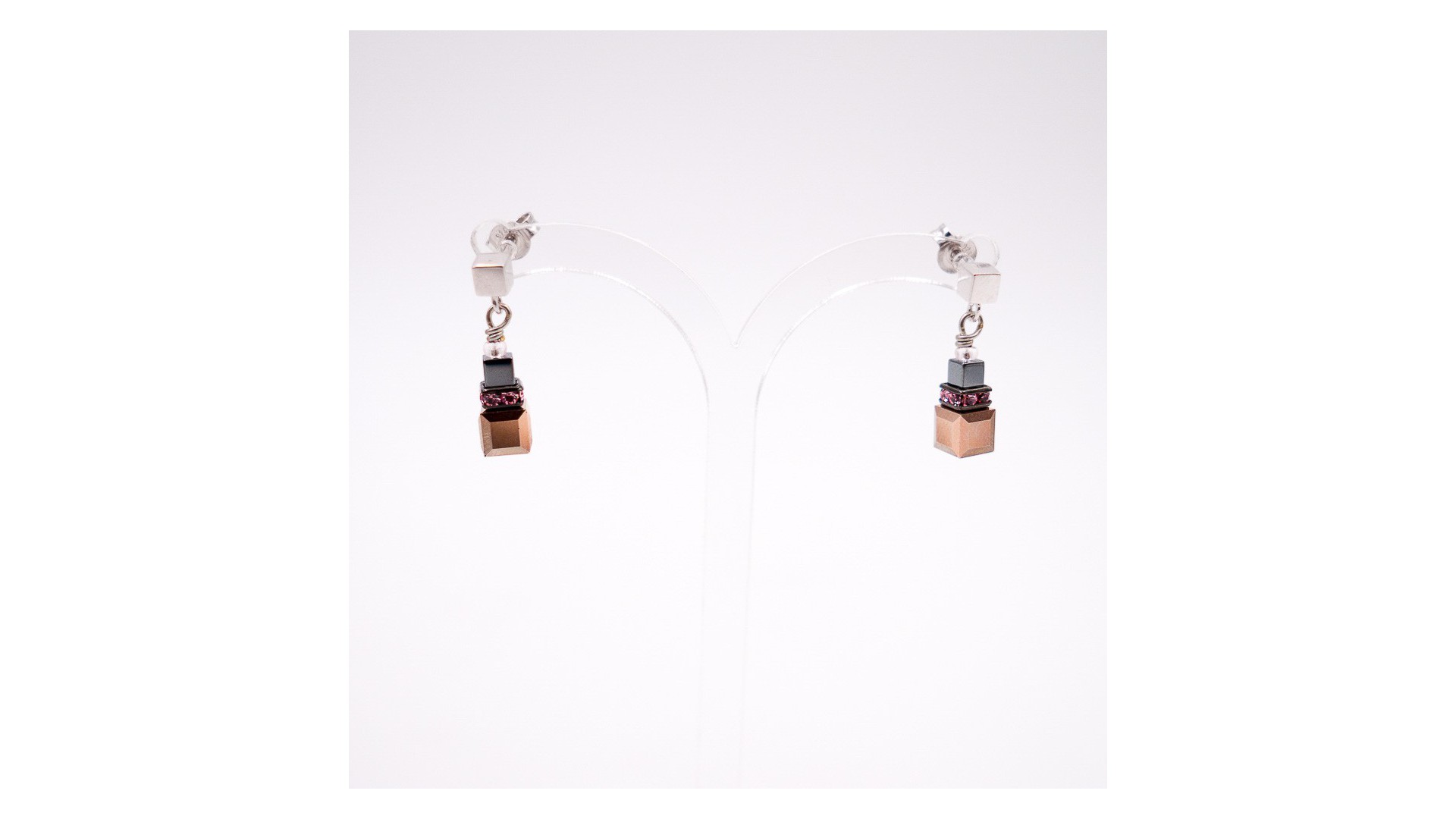 boucles d'oreilles "cœur de lion" 28