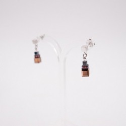 boucles d'oreilles "cœur de lion" 28