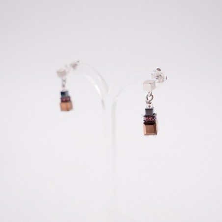boucles d'oreilles "cœur de lion" 28