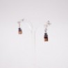 boucles d'oreilles "cœur de lion" 28