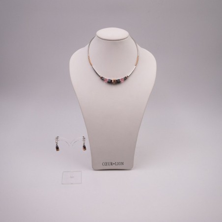 boucles d'oreilles "cœur de lion" 28