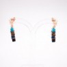 boucles d'oreilles "cœur de lion" 32