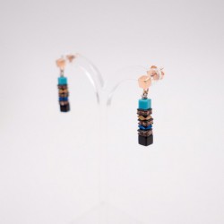 boucles d'oreilles "cœur de lion" 32