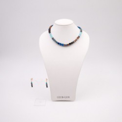boucles d'oreilles "cœur de lion" 32