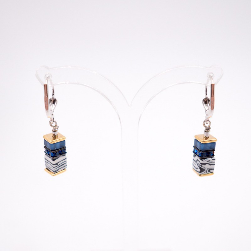 boucles d'oreilles "cœur de lion" 38