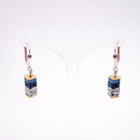 boucles d'oreilles "cœur de lion" 38