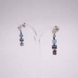 boucles d'oreilles "cœur de lion" 43