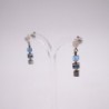 boucles d'oreilles "cœur de lion" 43