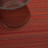 tapis chilewich "shag skinny stripe" orange