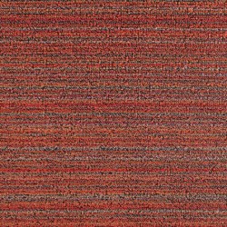 tapis chilewich "shag skinny stripe" orange