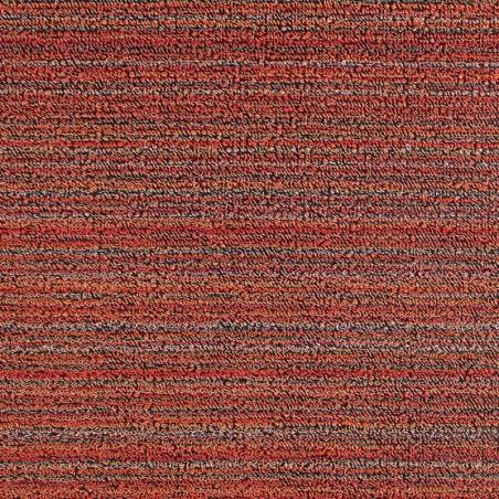 tapis chilewich "shag skinny stripe" orange