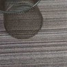 tapis chilewich "shag skinny stripe" bouleau