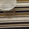 tapis chilewich "shag mixed stripe" luxe L